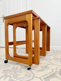 McIntosh Triform Teak Metamorphic Nest of Tables