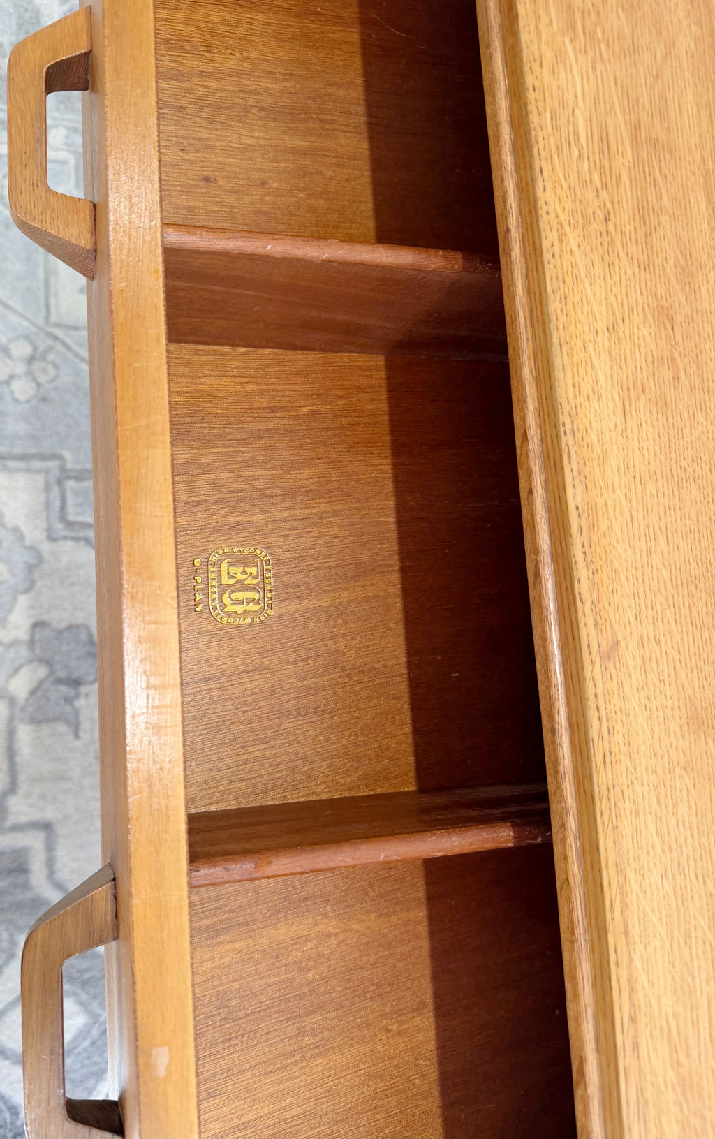 Oak Midcentury G Plan Brandon Range Chest of Drawers c.1960s