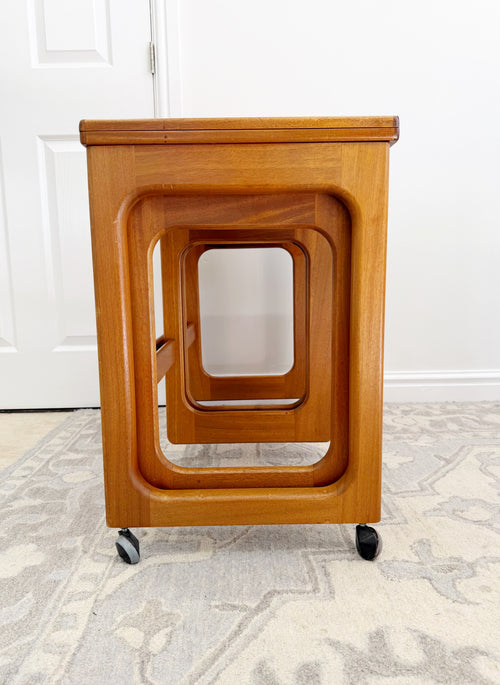 McIntosh Triform Teak Metamorphic Nest of Tables