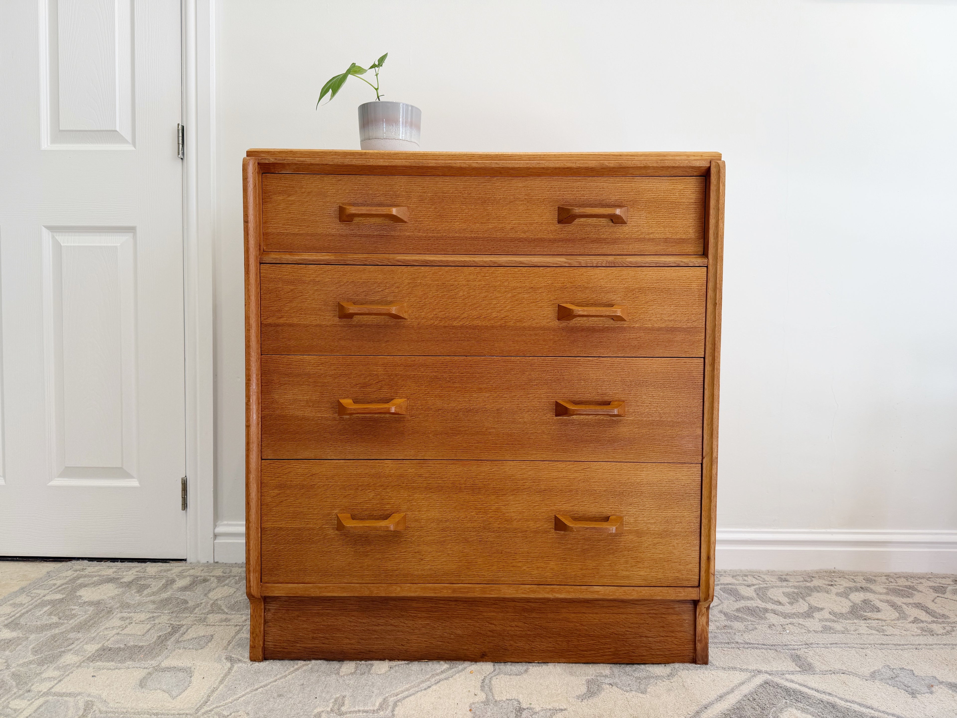 Oak Midcentury G Plan Brandon Range Chest of Drawers c.1960s